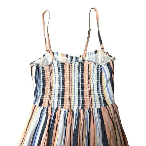Free People Stripped Flowy Midi Dress - Picture 8 of 13